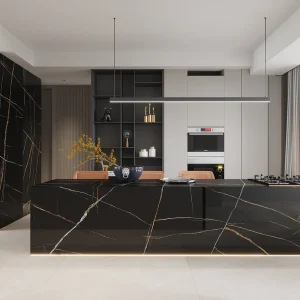 Bamboo Noir Porcelain Slab
